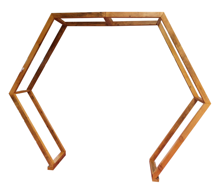 Arche Hexagonale en bois HEAVEN MANCIEL